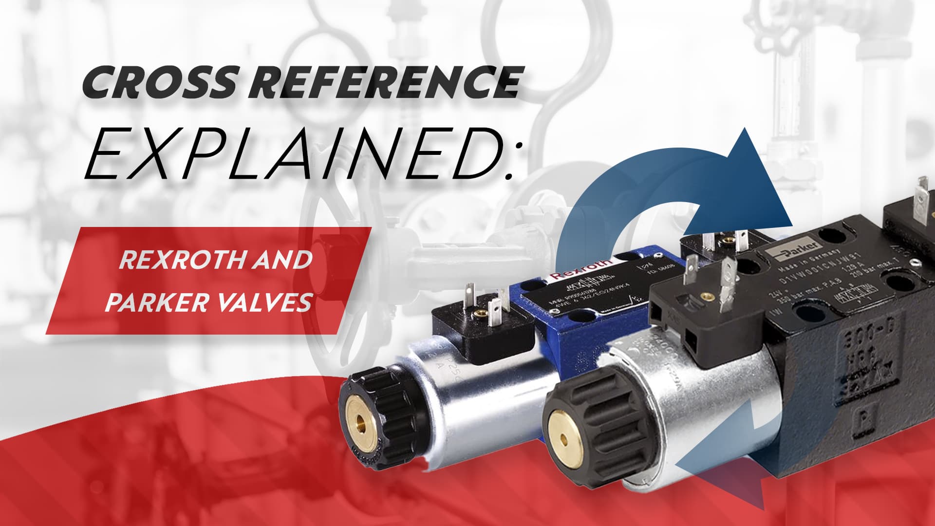 Cross Reference Explained: Rexroth and Parker Valves