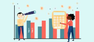 How to calculate year over year growth.